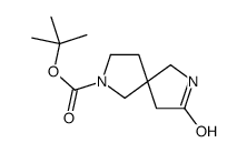 8-氧代-2,7-二氮杂螺[4,4]壬烷-2-甲酸叔丁酯结构式