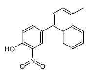 4-(4-methylnaphthalen-1-yl)-2-nitrophenol Structure