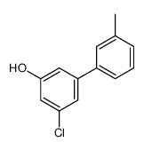 3-chloro-5-(3-methylphenyl)phenol结构式