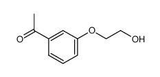 1-<3-(2-Hydroxyethoxy)phenyl>ethanon Structure