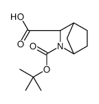 (2S)-3-tert-butoxycarbonyl-3-azabicyclo[2.2.1]heptane-2-carboxyli c acid Structure