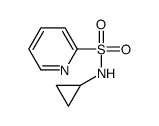 Pyridine-2-sulfonic acid cyclopropylamide structure