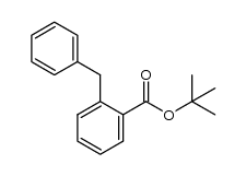 2-benzyl-benzoic acid tert-butyl ester Structure