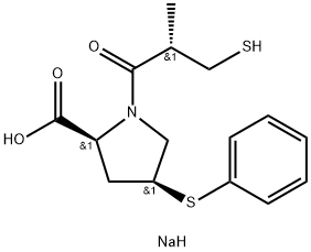Zofenopril Desbenzoyl Sodium结构式
