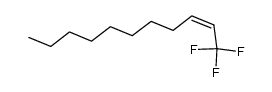 (Z)-1,1,1-trifluoroundec-2-ene结构式