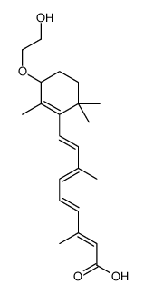 4-(2-hydroxyethoxy)retinoic acid Structure