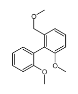 1-methoxy-3-(methoxymethyl)-2-(2-methoxyphenyl)benzene结构式