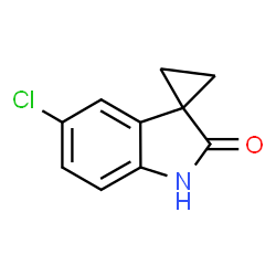 5'-Chloro-1'H-spiro[cyclopropane-1,3'-indole]-2'-one Structure