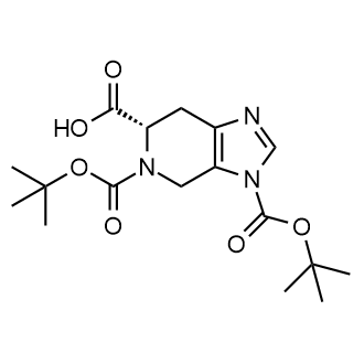 (S)-3,5-Bis(tert-butoxycarbonyl)-4,5,6,7-tetrahydro-3H-imidazo[4,5-c]pyridine-6-carboxylic acid picture