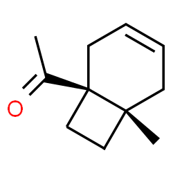 Ethanone, 1-(6-methylbicyclo[4.2.0]oct-3-en-1-yl)-, cis- (9CI)结构式