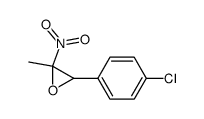 E-2-(4-Chlorophenyl)-1-methyl-1-nitro-oxirane结构式