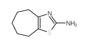 5,6,7,8-Tetrahydro-4H-cyclohepta[d]thiazol-2-amine Structure