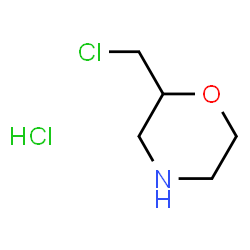2-(氯甲基)吗啉盐酸盐结构式
