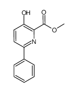 methyl 3-hydroxy-6-phenylpyridine-2-carboxylate结构式