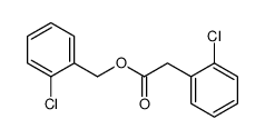 (2-chlorophenyl)methyl 2-(2-chlorophenyl)acetate Structure