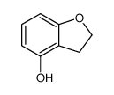 2,3-二氢-4-苯并呋喃醇结构式