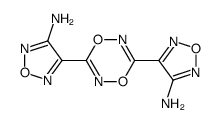 4-[6-(4-amino-1,2,5-oxadiazol-3-yl)-1,4,2,5-dioxadiazin-3-yl]-1,2,5-oxadiazol-3-amine结构式