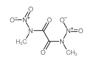 Ethanediamide,N1,N2-dimethyl-N1,N2-dinitro- Structure
