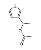 1-acetoxy-1-thiophen-3-yl-ethane结构式