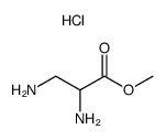 (S)-2,3-二氨基丙酸甲酯二盐酸盐结构式