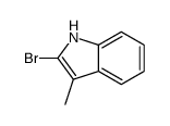 2-Bromo-3-methyl-1H-indole Structure