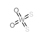 Tungstate(2-),dioxodithioxo-, diammonium, (T-4)- (9CI)结构式