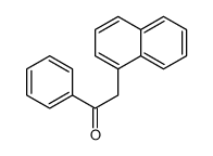 2-naphthalen-1-yl-1-phenylethanone结构式