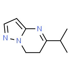 Pyrazolo[1,5-a]pyrimidine, 6,7-dihydro-5-(1-methylethyl)- (9CI)结构式
