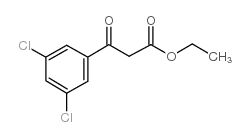 3-(3,5-二氯苯基)-3-氧代丙酸乙酯结构式
