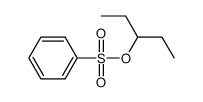 pentan-3-yl benzenesulfonate结构式
