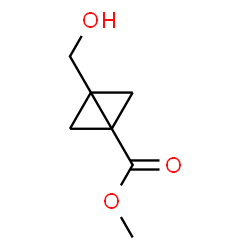 Bicyclo[1.1.0]butane-1-carboxylic acid, 3-(hydroxymethyl)-, methyl ester (9CI) Structure