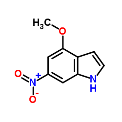 4-Methoxy-6-nitro-1H-indole Structure