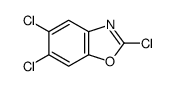 2,5,6-Trichlorobenzo[d]oxazole Structure