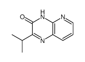 Pyrido[2,3-b]pyrazin-3(4H)-one, 2-(1-methylethyl)- (9CI) Structure