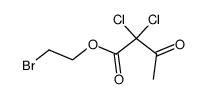 β-bromoethyl α,α-dichloroacetoacetate结构式