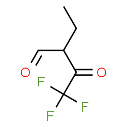 Butanal,2-ethyl-4,4,4-trifluoro-3-oxo- Structure