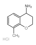 8-甲基-苯并二氢吡喃-4-胺盐酸盐结构式