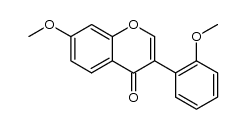 7,2'-dimethoxyisoflavone Structure