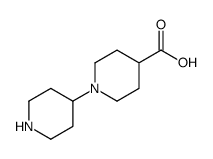 1-(哌啶-4-基)哌啶-4-羧酸结构式
