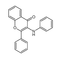 4H-1-Benzopyran-4-one,2-phenyl-3-(phenylamino)-(9CI) picture