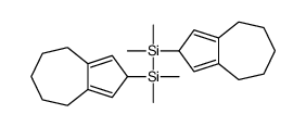 2,4,5,6,7,8-hexahydroazulen-2-yl-[2,4,5,6,7,8-hexahydroazulen-2-yl(dimethyl)silyl]-dimethylsilane结构式