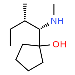 Cyclopentanol, 1-[(1S,2S)-2-methyl-1-(methylamino)butyl]- (9CI) Structure