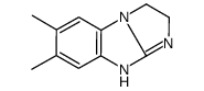 1H-Imidazo[1,2-a]benzimidazole,2,3-dihydro-6,7-dimethyl-(9CI) picture