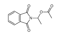 N-(1-Acetoxyethyl)phthalimid结构式