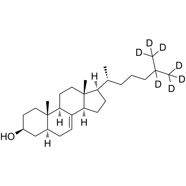 lathosterol-d7结构式