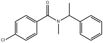 p-Chloro-N-methyl-N-(α-methylbenzyl)benzamide picture