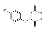 2-[(4-HYDROXYPHENYL)THIO]BUT-2-ENEDIOIC ACID picture