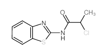 N-1,3-BENZOTHIAZOL-2-YL-2-CHLOROPROPANAMIDE picture