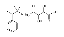 alpha,alpha,beta-trimethylphenethylammonium [R-(R*,R*)]-hydrogen tartrate结构式