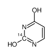 2,4-dihydroxypyrimidine Structure